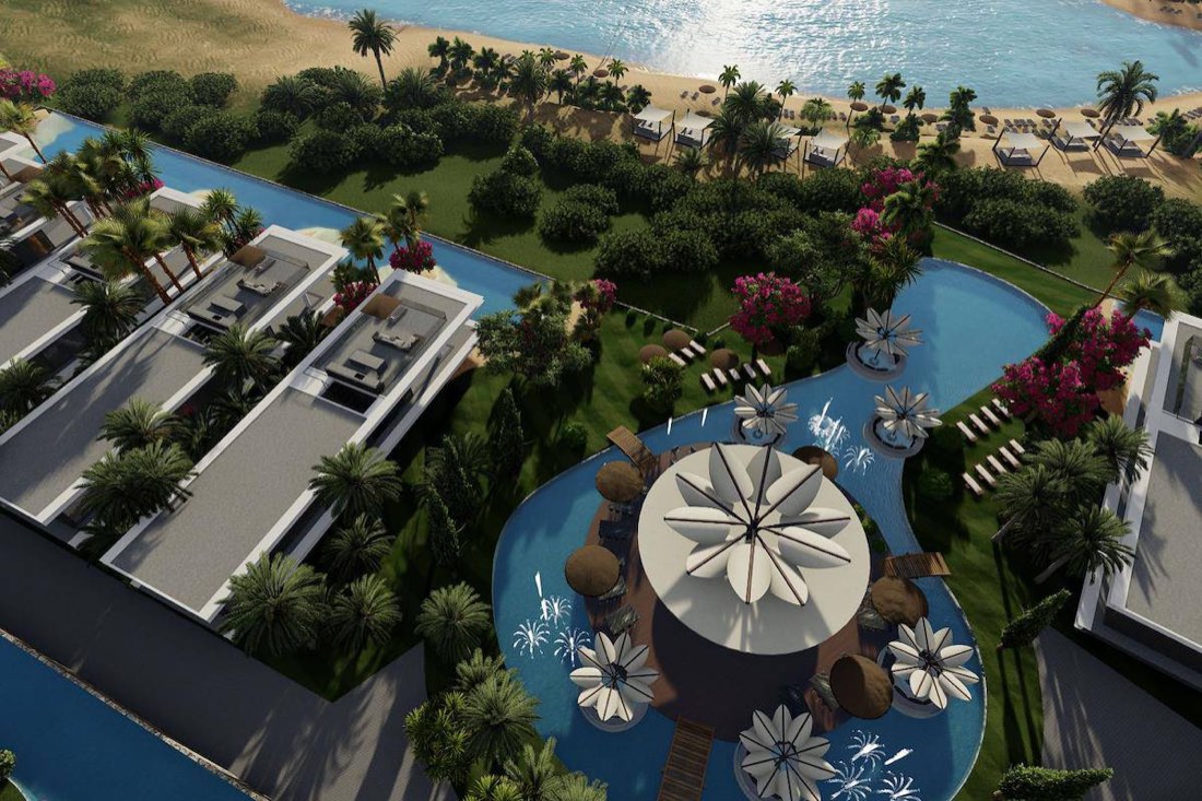 Iskele Long Beach resort coastline